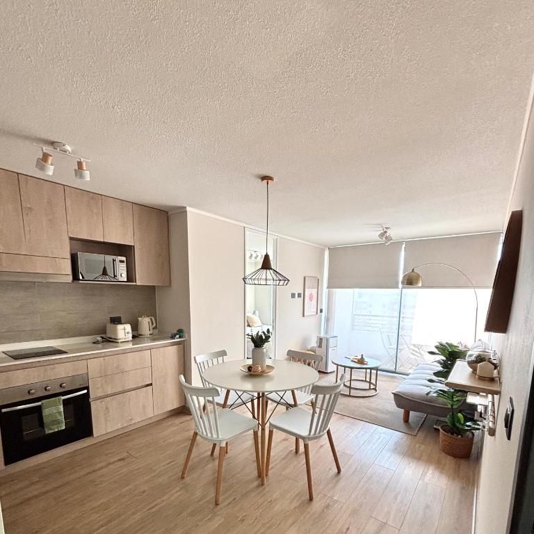 Hermoso Depto en Ñuñoa 1D 1B, Gran Vista - One-Bedroom Apartment - 3