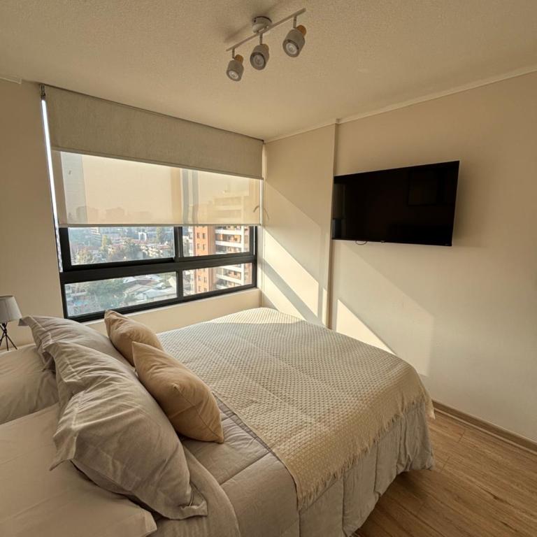 Hermoso Depto en Ñuñoa 1D 1B, Gran Vista - One-Bedroom Apartment - 16