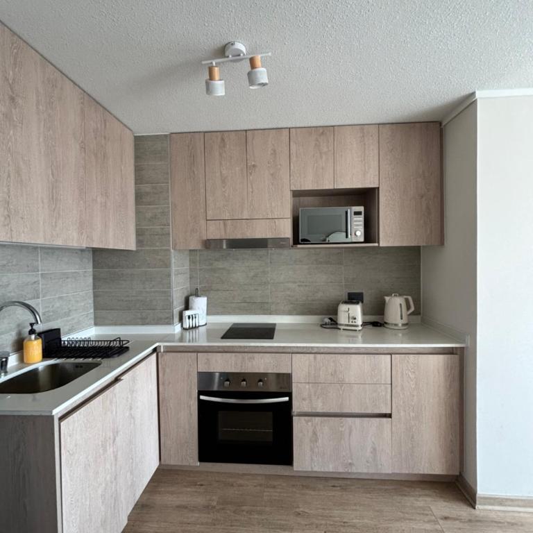 Hermoso Depto en Ñuñoa 1D 1B, Gran Vista - One-Bedroom Apartment - 7