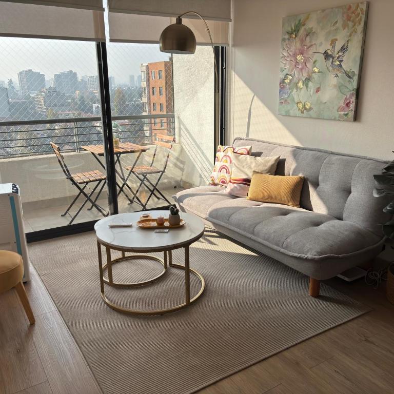 Hermoso Depto en Ñuñoa 1D 1B, Gran Vista - One-Bedroom Apartment - 10