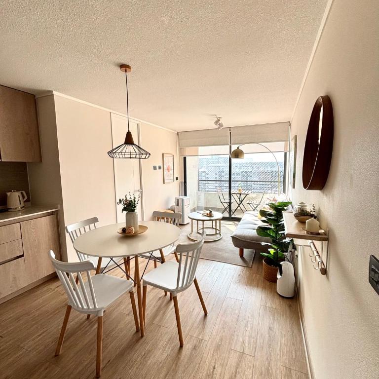 Hermoso Depto en Ñuñoa 1D 1B, Gran Vista - One-Bedroom Apartment - 4