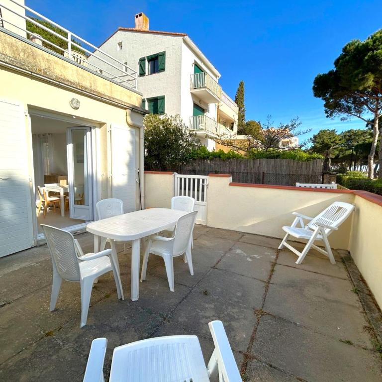 Studio cabine terrasse face mer - 4 pers. - FR-1-837-130 - Estudio - 4