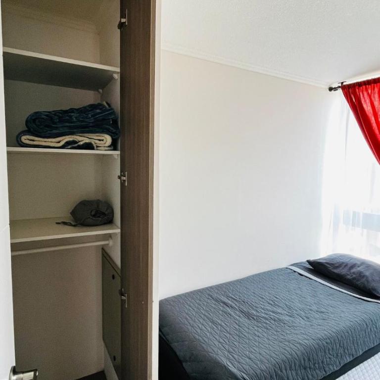 Dpto en Ñuñoa 2D-1B Costado del Nacional, Metro cerca - Habitación Doble - 1 o 2 camas - 9