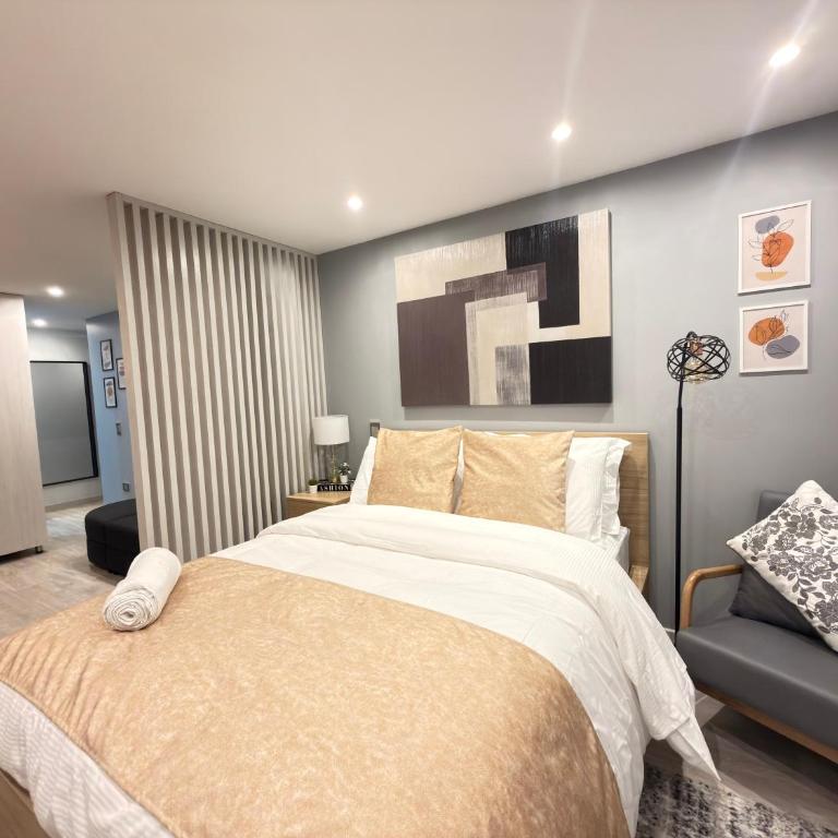 Loft de lujo cerca a Embajada USA y Corferias - Apartamento de 1 dormitorio - 2