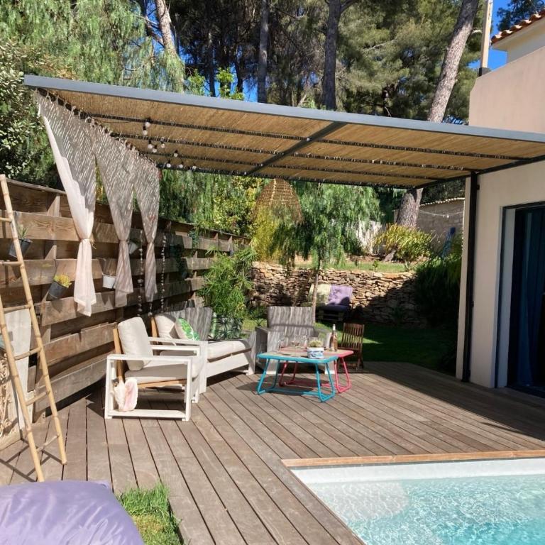 Villa au calme, Piscine, Plage à pied - Appartamento con 3 Camere da Letto - 10
