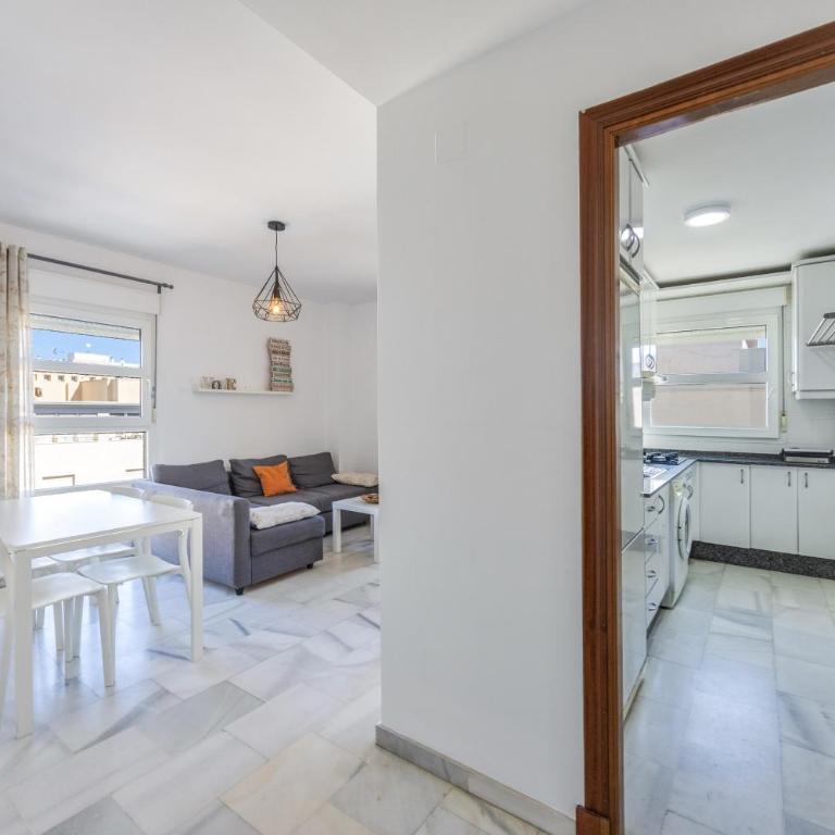 Acogedor Apartamento en la Bahía - Deluxe-Apartment mit 2 Schlafzimmern und Gartenblick - 5