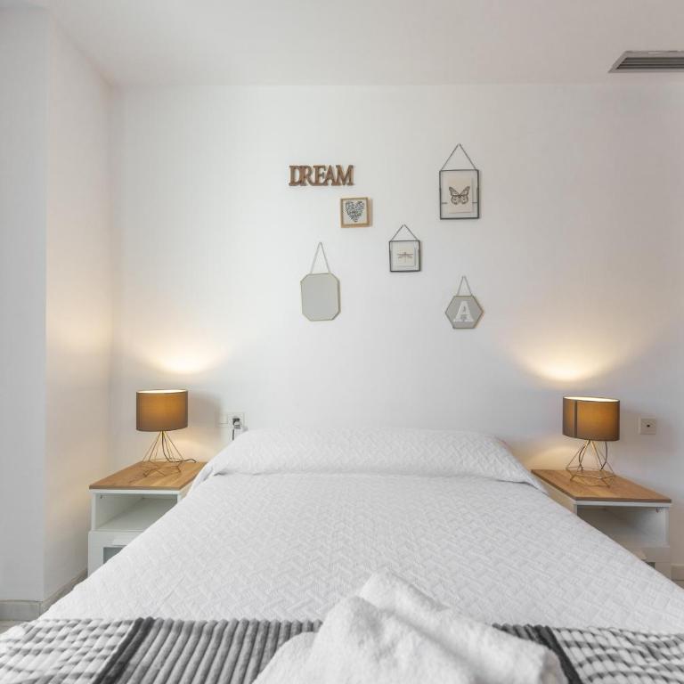 Acogedor Apartamento en la Bahía - Deluxe-Apartment mit 2 Schlafzimmern und Gartenblick - 12