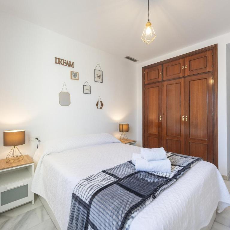 Acogedor Apartamento en la Bahía - Deluxe-Apartment mit 2 Schlafzimmern und Gartenblick - 13