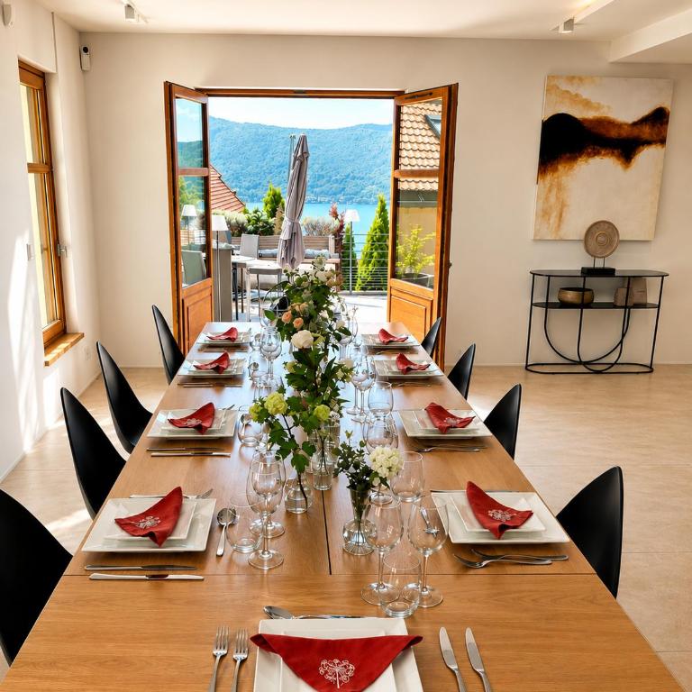 Villa Savoie Villa de luxe avec piscine et spa, lac d'Annecy - Villa Deluxe - 11