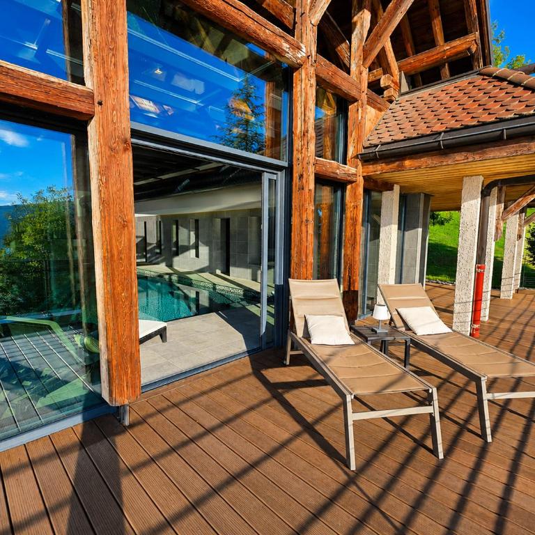 Villa Savoie Villa de luxe avec piscine et spa, lac d'Annecy - Villa Deluxe - 21