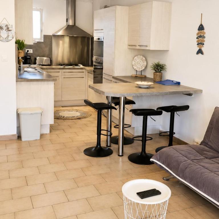 Escale Eucalyptus - Pool & Private Parking - Appartement 1 Chambre - Vue sur Jardin - 3
