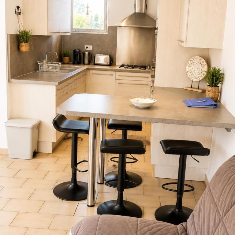 Escale Eucalyptus - Pool & Private Parking - Appartement 1 Chambre - Vue sur Jardin - 14