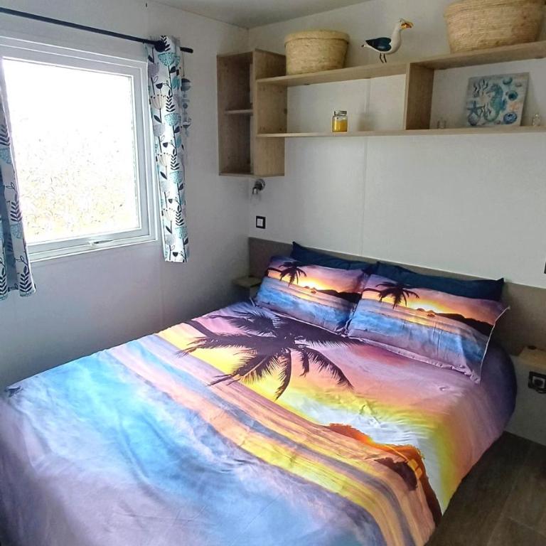 Mobil-home climatisé - Terrasse et portillon - proche océan - Casa Móvil - 20