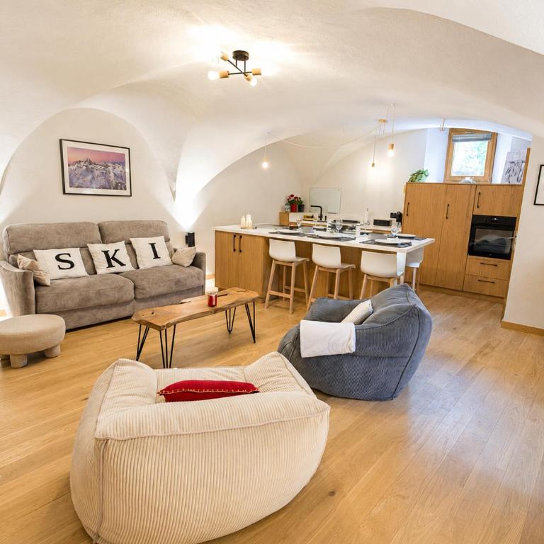 Le 1350 Loft Alpin Cœur station Ski Room - Appartamento con 1 Camera da Letto - 1