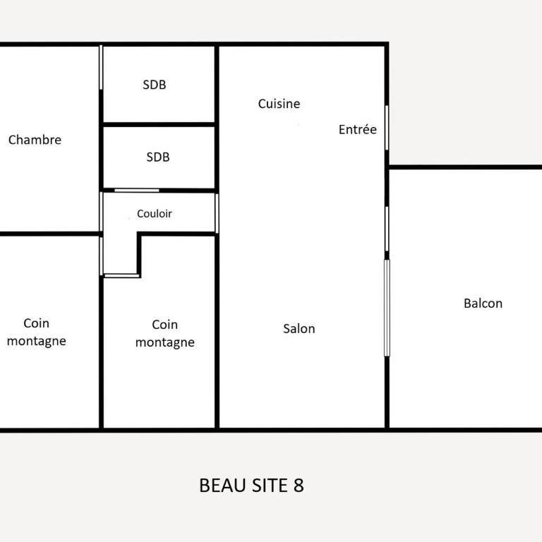 Appartement 3*, proche pistes, cosy, WIFI, parking - FR-1-304-222 - Appartamento (5 Adulti) - 12