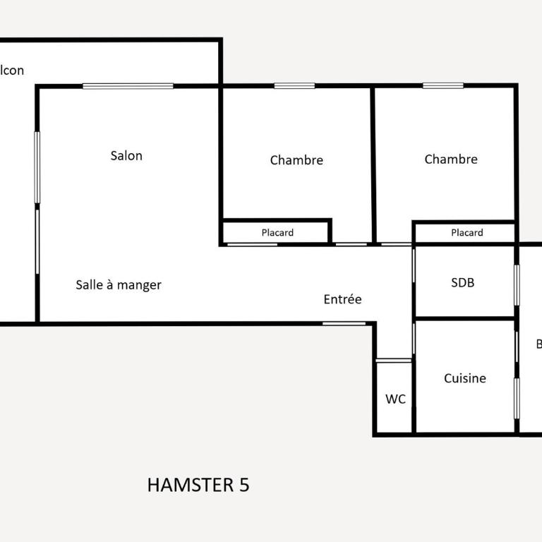 Appartement 3*, 2 chambres, 6 personnes, proche pistes, WIFI - FR-1-304-280 - Appartement - 11