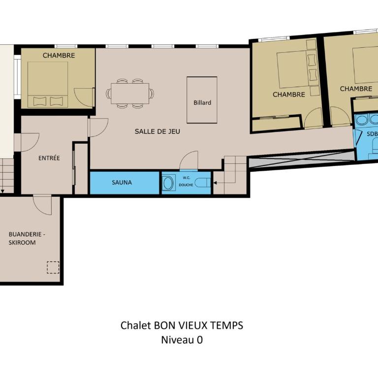 Chalet 4★, 15 pers, La Clusaz, sauna, centre village, 7 chambres - FR-1-304-177 - Chalet (13 Adultes) - 6