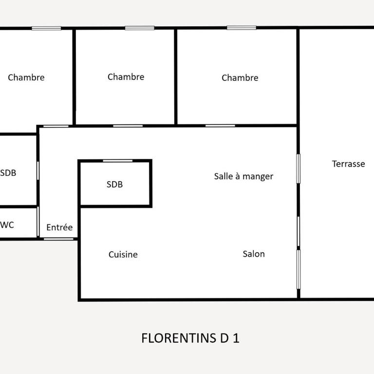 Appartement 3*, 6 pers, terrasse, animaux admis, WiFi - FR-1-304-288 - Appartement - 12