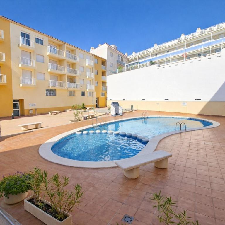 Atico en el centro - Piscina y aire acondicionado ALBERT VILLAS - Apartamento con vistas al mar - 3
