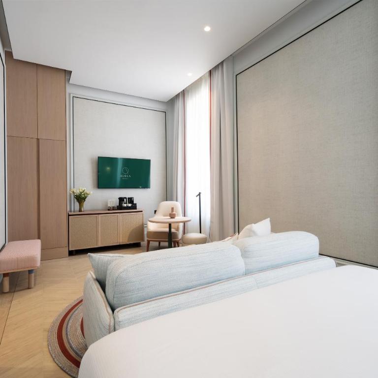 Áurea Palacio de la Tinta by Eurostars Hotel Company - Habitación Doble Deluxe con sofá cama - 2