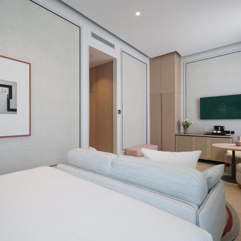 Áurea Palacio de la Tinta by Eurostars Hotel Company - Habitación Doble Deluxe con sofá cama - 3
