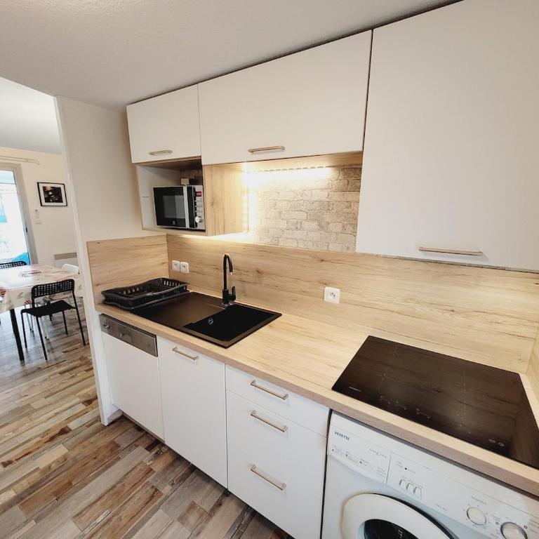Villa pour 6 - Piscine commune - WIFI - Climatisation - Villa 3 Chambres - 8