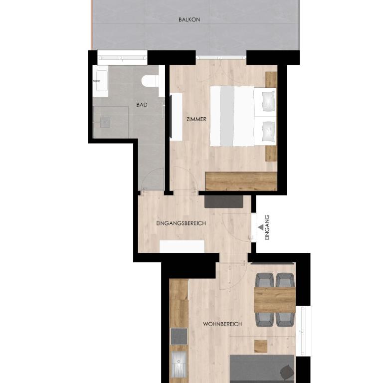 Tante Maridi - Apartment mit 1 Schlafzimmer - 8
