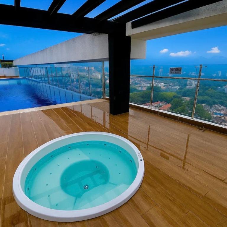 Altura y Lujo Vista Piscina Gym AC - Apartamento de 3 dormitorios - 31