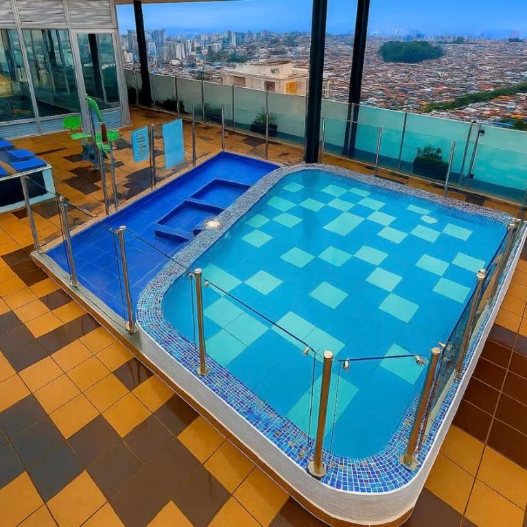 Altura y Lujo Vista Piscina Gym AC - Apartamento de 3 dormitorios - 28