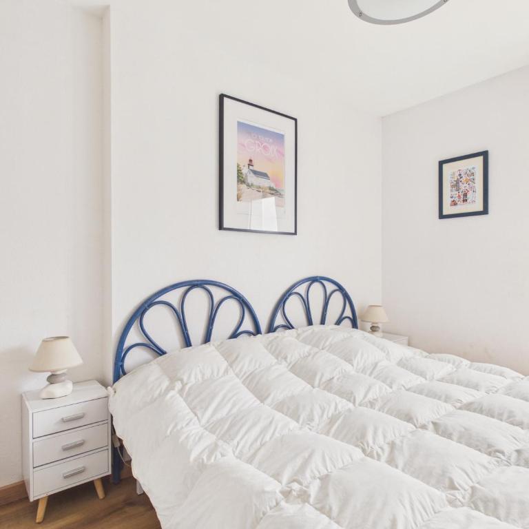 300m de la plage, balcon, parking, séjour à 3 - Appartement - 13