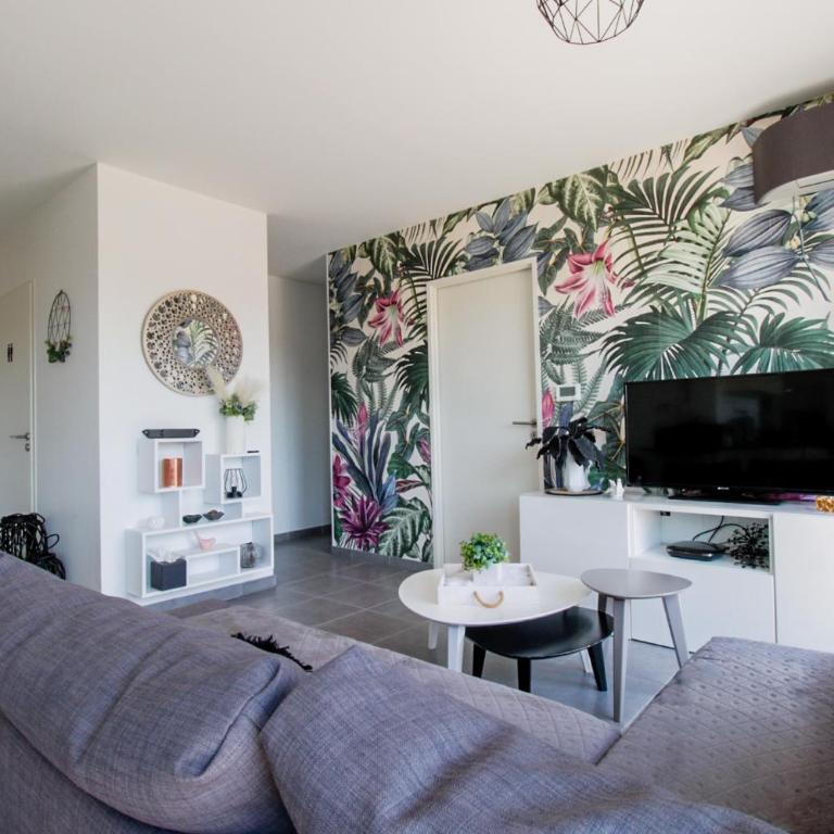Urban Jungle Appart Terrasse Clim Parking - Appartement 3 Chambres - 10