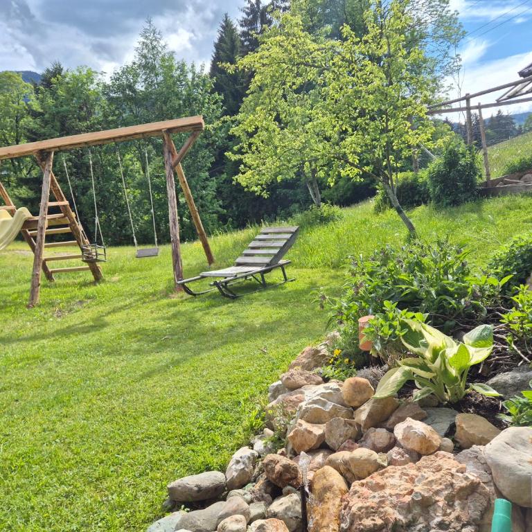 Wörglerhof's Hüttenapartments mit Kachelofen Farm Stay - Apartment mit 2 Schlafzimmern und Bergblick - 21