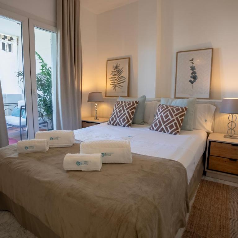 MARBELLA BANUS SUITES - Banús Playa Rocío, Sea and Garden Views, Direct Access to the Beach, Outdoor Terrace, Seasonal Swimming Pool, 3-min Walk to Puerto Banús, Super Bright - Apartamento de 2 dormitorios con terraza y vistas al mar - 30