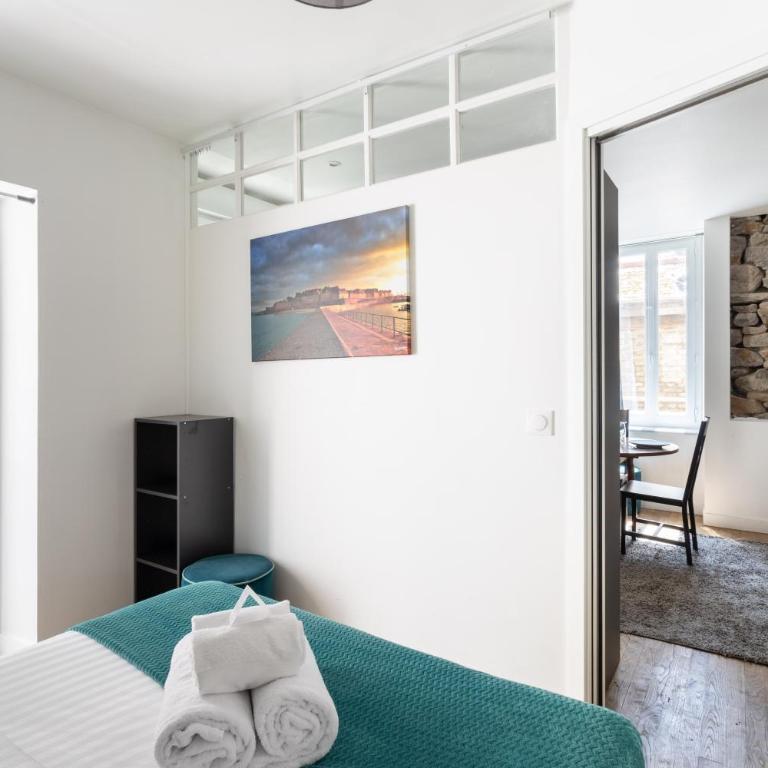 Le Dinanais - Brasier T3 Cocon dans l'Intra Muros - Appartement 2 Chambres - 5