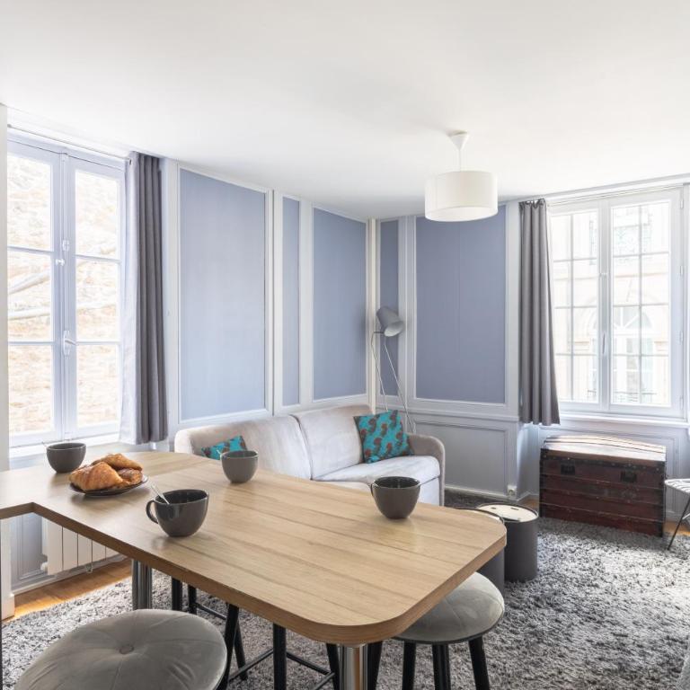 Le Dinanais - Brasier T3 Cocon dans l'Intra Muros - Appartement 2 Chambres - 10