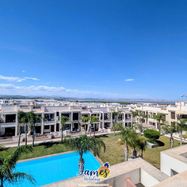 Sunny 2 Bed Retreat with Pool View LB86 - Apartamento - 9