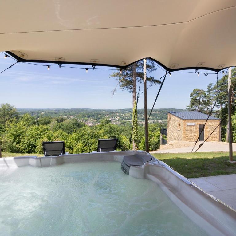 Le Pech Eternel - Lodge Spa Cedres - Maison 2 Chambres - 16