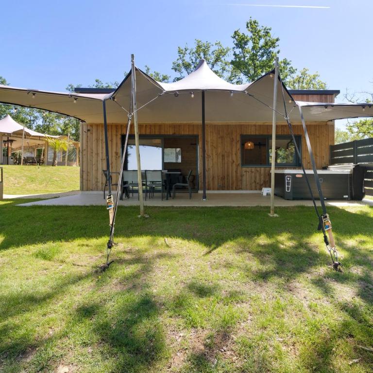 Le Pech Eternel - Lodge Spa Acacias - Maison 2 Chambres - 16