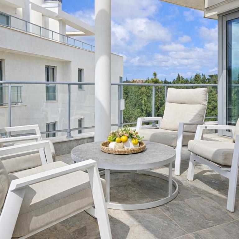 3 bed apartment, sea view 4 pools, gym padel - Apartamento Deluxe de 3 dormitorios - 28