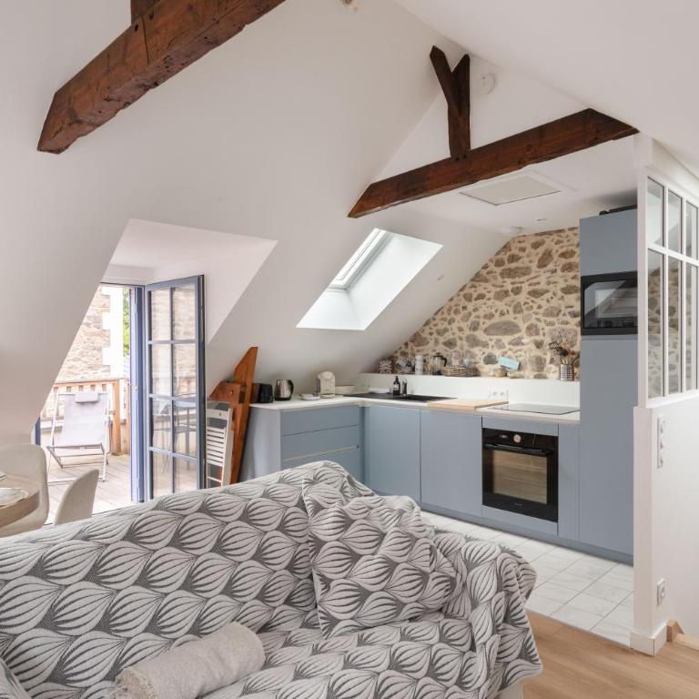 La Petite Maison Bleue - À 400 m de la plage - Ferienhaus - 1