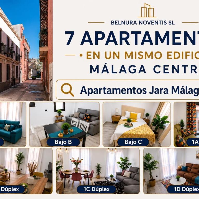 Apartamentos Jara Málaga Centro - 1A Dúplex - Apartamento de 2 dormitorios - 2