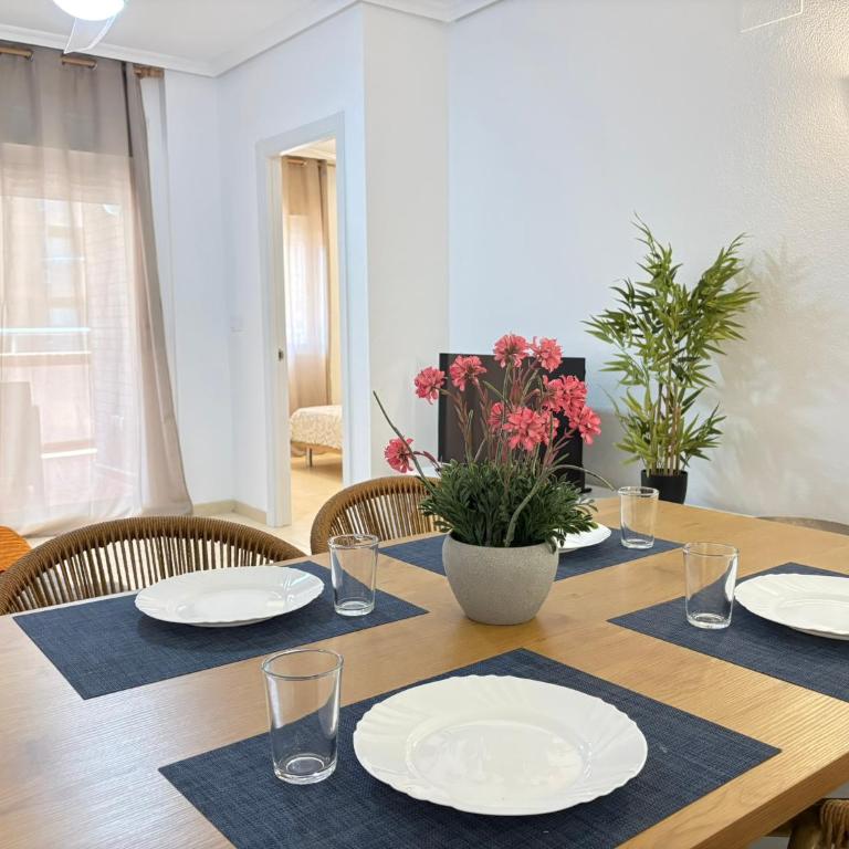 ACV - Vistamar III-1ª línea planta 4 sur - Apartment mit 2 Schlafzimmern - 15