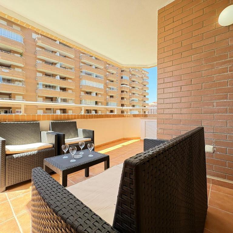 ACV - Vistamar III-1ª línea planta 4 sur - Apartment mit 2 Schlafzimmern - 2