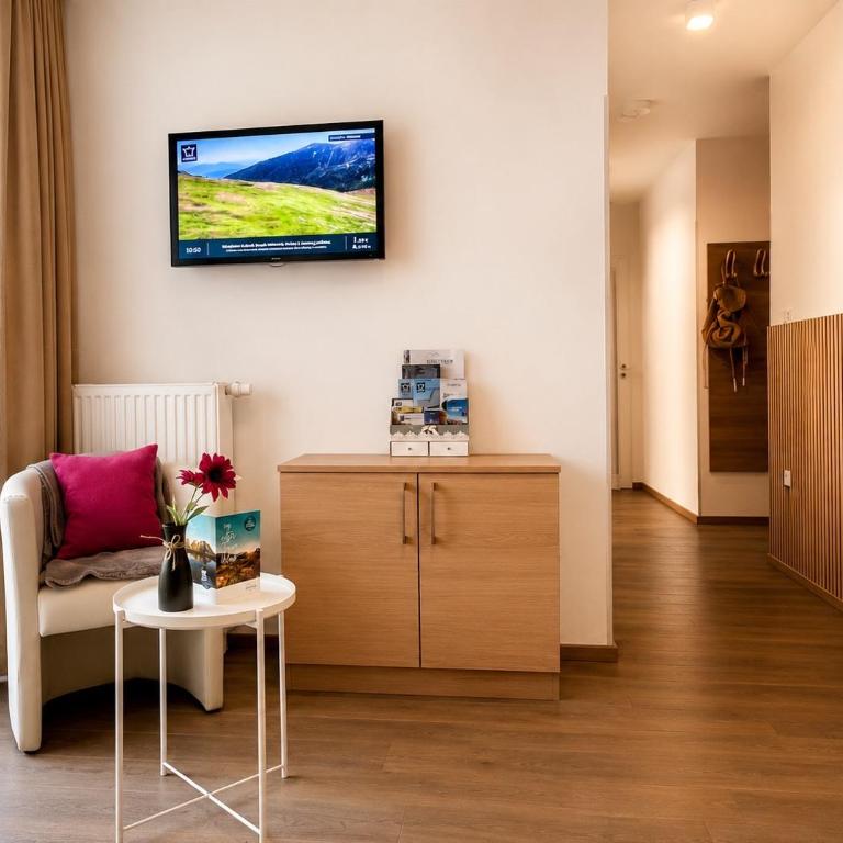 Aparthotel Bergtraum - Apartment mit 1 Schlafzimmer und Balkon - 8