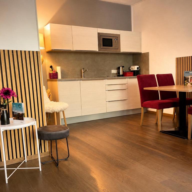 Aparthotel Bergtraum - Apartment mit 1 Schlafzimmer und Balkon - 6