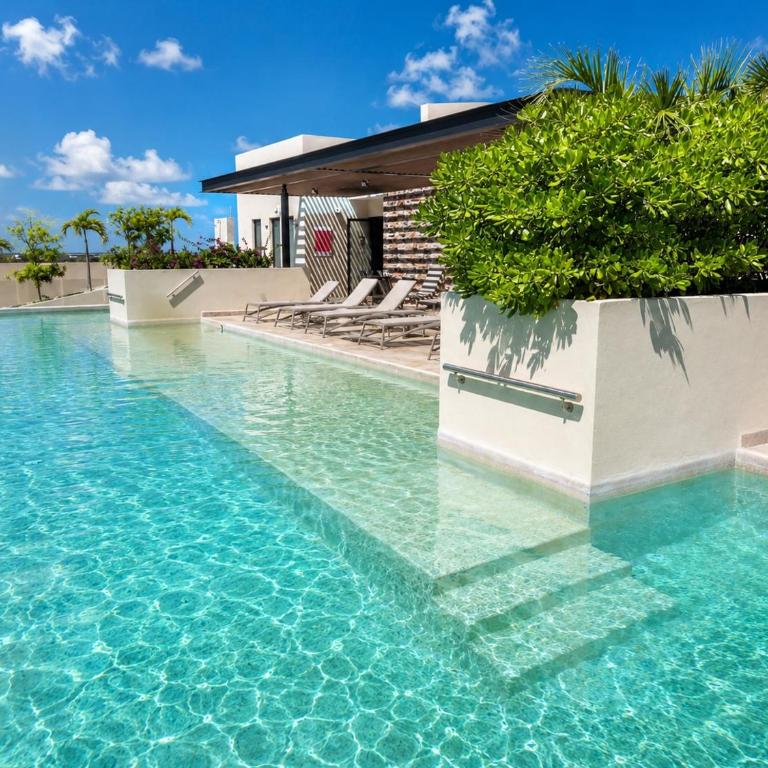 'Syrena Luxury Caribbean' Heart of Playa del Carmen - Fast Wi-fi - Sea Views - One-Bedroom Apartment - 1