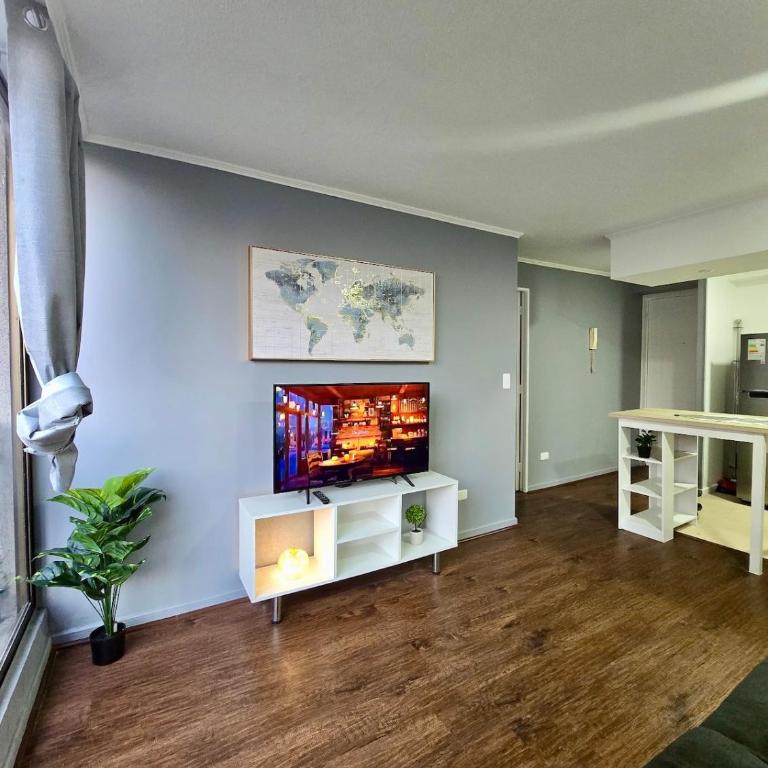 Suite Privada Impecable Full Equipada Stgo Centro - Apartamento de 1 dormitorio - 11