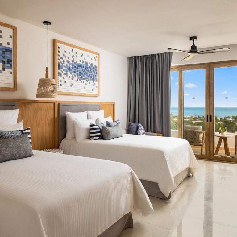 Secrets Playa Mujeres Golf & Spa Resort - All Inclusive Adults Only - Junior Suite with Ocean View - Double Beds - 3