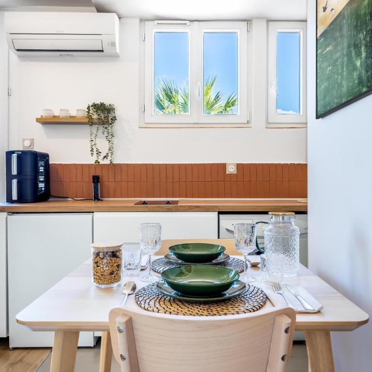 Studio rénové à Palavas avec accès direct à la plage - Appartement 1 Chambre - 6