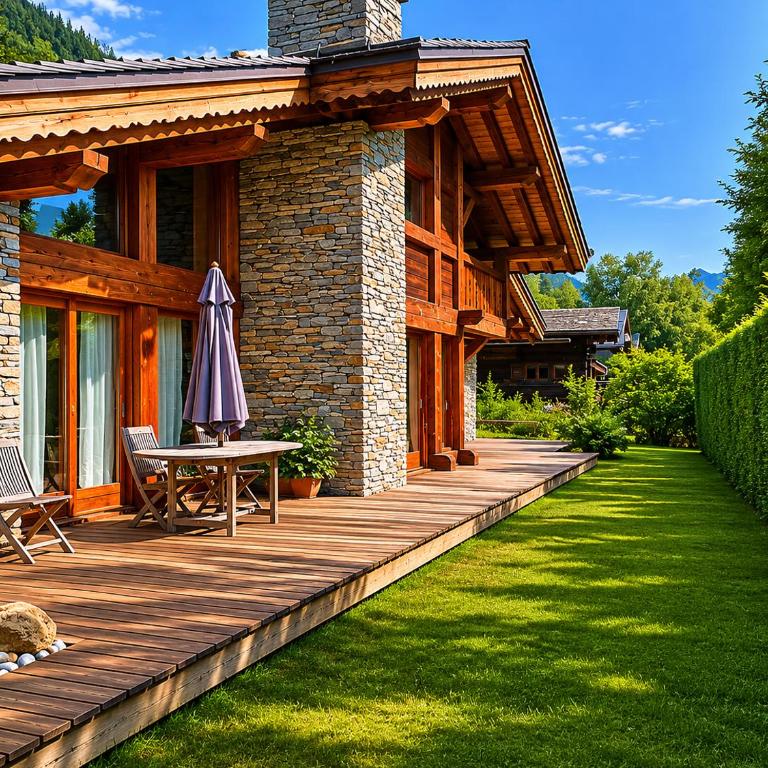Chalet Spacieux à Chamonix pour 9 – Vue Panoramique Mont-Blanc, Jacuzzi, Jardin & Parking - Chalet - 1